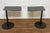 Manner of Pierre Chareau Bench Made Steel Fan Side Tables - A Pair For Sale In Boston - Image 6 of 8