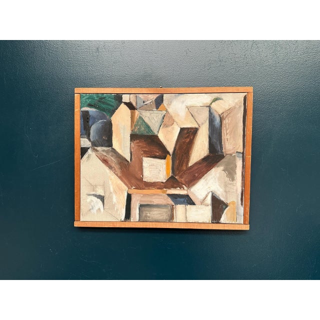 Arne Tengblad, Komposition, 1950s, Oil on Canvas, Framed For Sale - Image 17 of 18