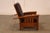 Stickley Mission Collection Pair Of Oak & Leather Bow Arm Morris Chairs For Sale - Image 18 of 18