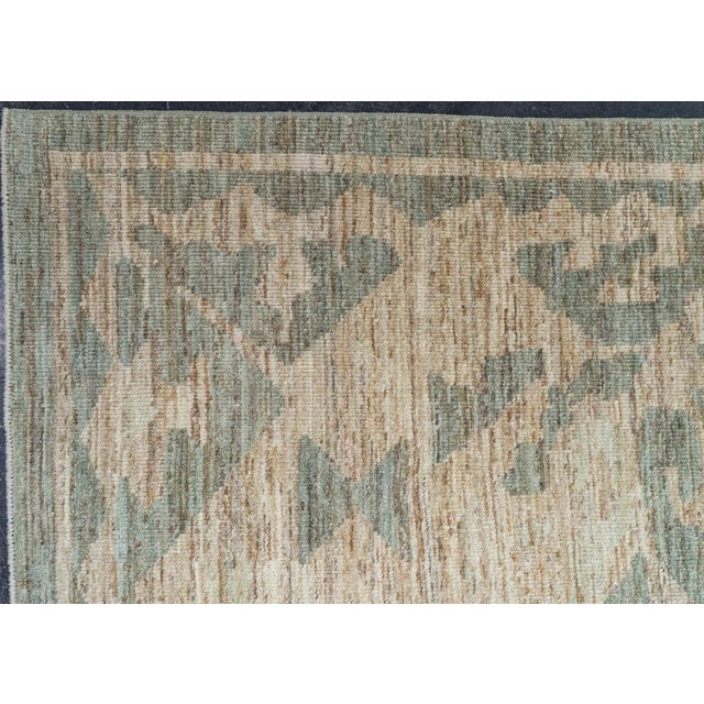 Early 21st Century Turkish Oushak Rug 8'10" x 12'7" #20276 For Sale - Image 5 of 8
