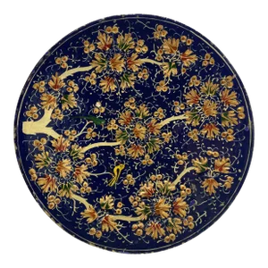 Paper Mache Wall Plate