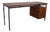 Wooden Apples, Wooden Desk, Brown Teak, Bauhaus Style, Drawers For Sale