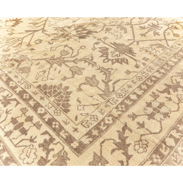 1920s Turkish Oushak Rug For Sale In New York - Image 6 of 8