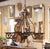 Bring French elegance and sculptural character to a breakfast room, dining room, foyer, wine cellar, or powder room with...
