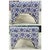 Ralph Lauren Style Oversized (5' Long) Blue & White Floral Upholstered Ottoman Bench For Sale In Washington DC - Image 6 of 9