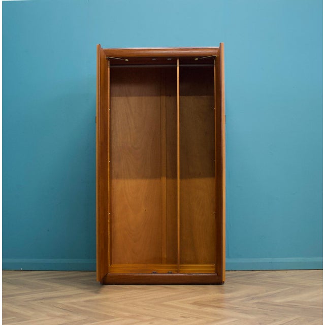 Mid-Century Modern Teak Wardrobe from Elliots of Newbury, 1960s For Sale - Image 3 of 13