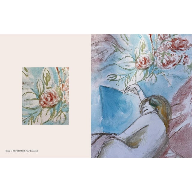 Acrylic Painting Herselves II (Four Seasons) by Fanyu Lin For Sale - Image 4 of 6