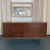 Brown 1950s Mid-Century Modern Brass and Walnut Credenza Dresser For Sale - Image 8 of 13