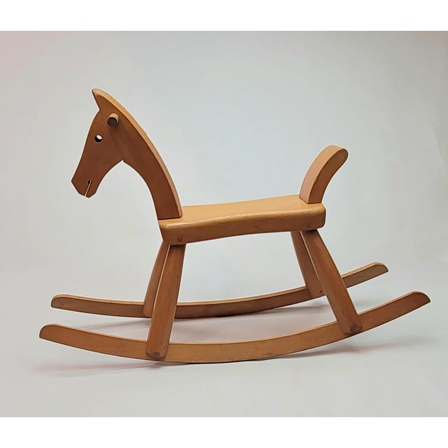 Mid 20th Century Mid Century Kay Bojesen Rocking Horse For Sale - Image 5 of 15