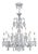 Collection Ballerina Chandelier in Metal and Crystal by Jago For Sale