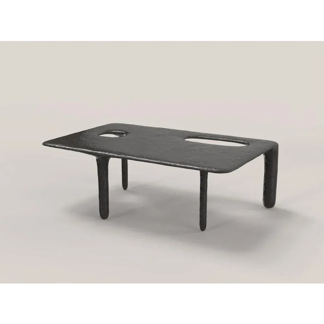 Black Oasi V1 and V2 Low Tables by Limited Edition, Set of 2 For Sale - Image 8 of 13