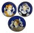 Vintage Ceramic Bowls from E. Mari Urbino, Set of 3 For Sale