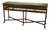 Late 20th Century Brighton Style Burnt Bamboo Console Table For Sale