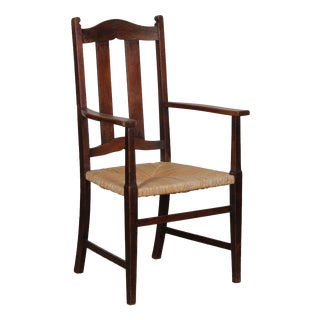 Vintage English Arts & Crafts Armchair, 1920s For Sale