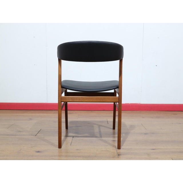 Mid Century Modern Vintage Teak Danish Dining Chairs X 6 For Sale - Image 10 of 15