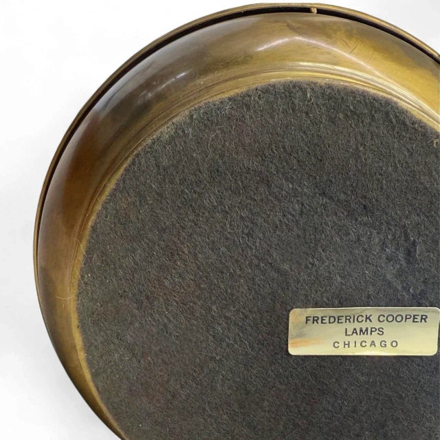 Mid-20th Century Bouillote Style Table Lamp by Frederick Cooper For Sale - Image 9 of 10