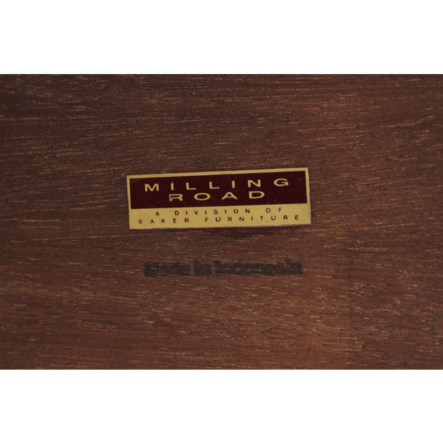 Baker Milling Road Mahogany Window Bench For Sale - Image 12 of 12