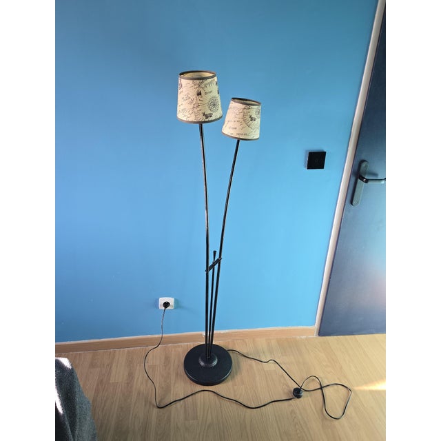 Two-Light Floor Lamp, 1950 For Sale - Image 16 of 18