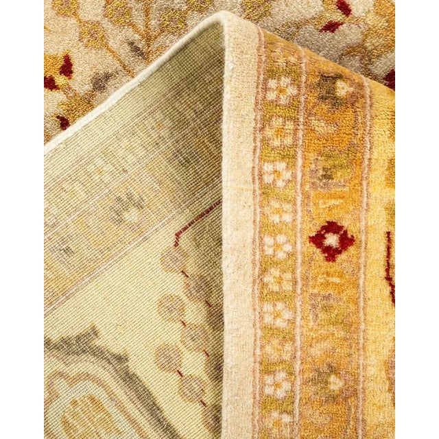 Mogul, One-of-a-Kind Hand-Knotted Area Rug in Ivory, 6' 1" x 9' 1" For Sale In New York - Image 6 of 8