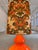 Orange Floor Lamp with Luminous Glass Base, 1970s For Sale - Image 6 of 11