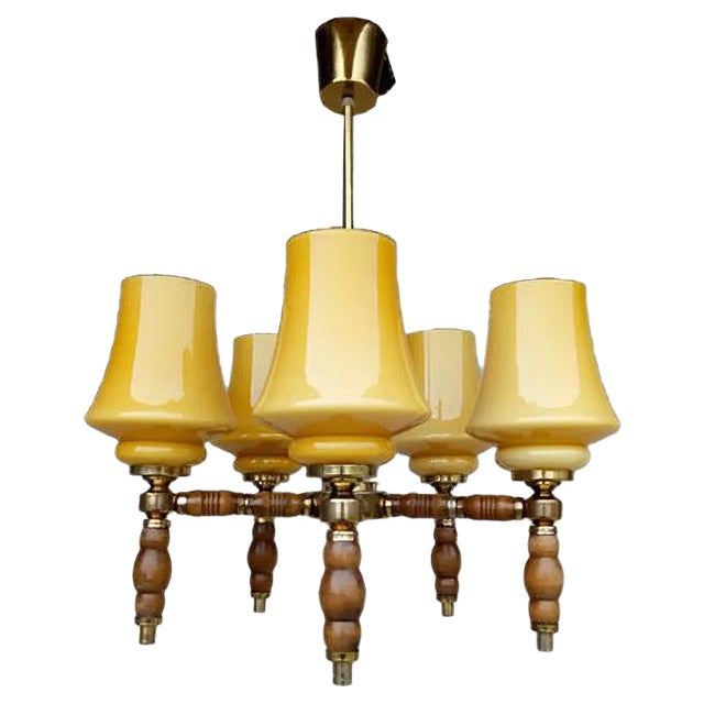 Vintage Chandelier, 1960s For Sale