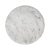 Modern Minimalist Low White Marble Plate Bowl For Sale In Los Angeles - Image 6 of 8