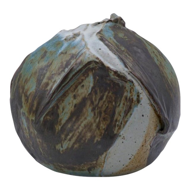 Vintage Joel Edwards Vessel Vase Pottery Sculpture For Sale