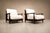 Pair of Armchairs in Brazilian Rosewood & Bouclé by Liceu de Artes, 1960s – Lot 218A For Sale In New York - Image 6 of 14