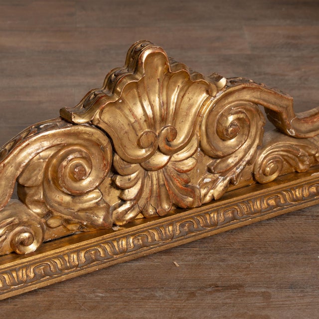 French 19th Century Italian Giltwood, Jasper & Marble Console Table For Sale - Image 3 of 15