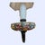 1960s Italian Capodimonte, Faience-Style Porcelain and Wrought Iron Chandelier For Sale - Image 9 of 11