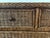 Late 20th Century Late 20th Century Coastal Skirted Bow Front Wicker Rattan Seven Drawer Dresser For Sale - Image 5 of 14
