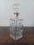 Transparent 1960's "Mad Men" Style Glass Decanter For Sale - Image 8 of 8