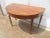 Traditional Vintage Baker Furniture Demi-Lune Console / Foyer Table For Sale - Image 3 of 9