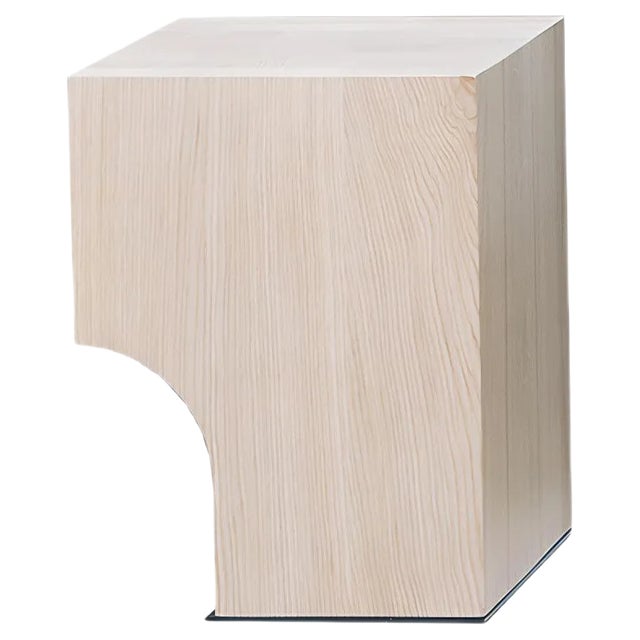 Oak Arch 01.1 Stool by Sam Goyvaerts for Barh.design For Sale