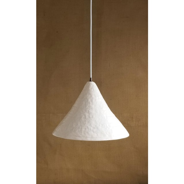MidCentury Inspired Ceramic Pendant Light Chairish