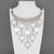 Mid-Century Modern Louis Feraud Paris Chrome and Mirrors Space Age Necklace For Sale - Image 3 of 16