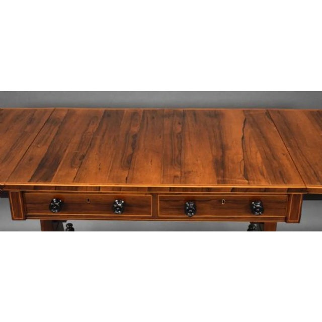 Regency Rosewood Side Table, 1820s For Sale - Image 10 of 12