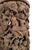 19th-Century Southeast Asian Hand-Carved Teak Temple Pillar Wrap Sculpture For Sale - Image 9 of 18