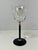 DISCONTINUED! Sasaki Tucano Black Stem Gold Accent Lead Crystal Wine Glasses Set of 4 Japan Description: Elegant vintage...