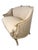 Cream Vintage Louis XV Revival Carved Giltwood Upholstered Settee For Sale - Image 8 of 18