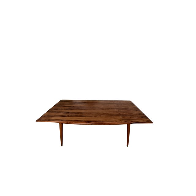 Mid-Century Modern Rare 1960s Eugenio Escudero Rosewood Dining Table – Mid Century Modern Sculptural Design For Sale - Image 3 of 7