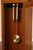 Brown Stickley Mission Collection Oak Tall Case Clock For Sale - Image 8 of 18