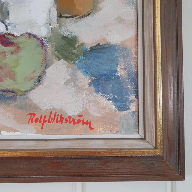 Rolf Wikström, White Elephant, 1970s, Oil on Canvas For Sale - Image 16 of 18