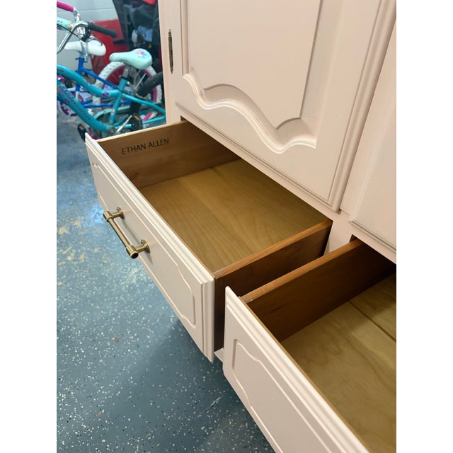2000 - 2009 Gorgeous Light Pink Solid Wood Dresser For Sale - Image 5 of 6