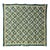 Vintage Teal + Soft Yellow Cotton Drunkard's Path Circle Quilt, Circa 1930s-40s For Sale