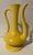 20th C. Mid Century Modern Sculptural Yellow Ceramic Ewer, Italian Style For Sale In San Diego - Image 6 of 10