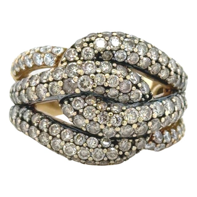 Le Vian, Champagne Diamond and Diamond Ring For Sale