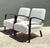Vintage MCM Black Wood Lounge Chairs - Pair For Sale - Image 13 of 13