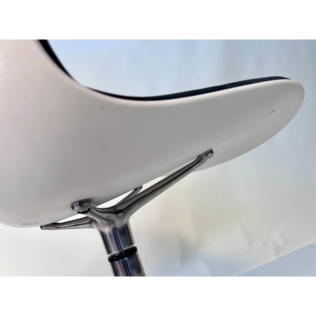 Early Edition Model Adelaide Swivel Desk Chair with Chromed Base by Hendrik Pedersen for BoConcept, Denmark, 2015 For Sale - Image 10 of 15