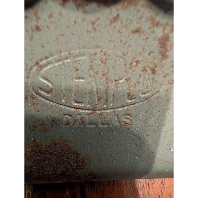 Vintage Stempco Dallas Oversized Wood Storage Clipboard & Industrial Office File Box For Sale - Image 9 of 11
